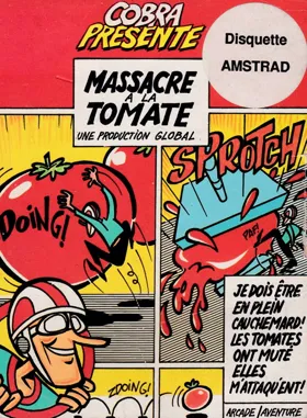 Attack Of The Killer Tomatoes (UK) (1986) (Trainer) box cover front